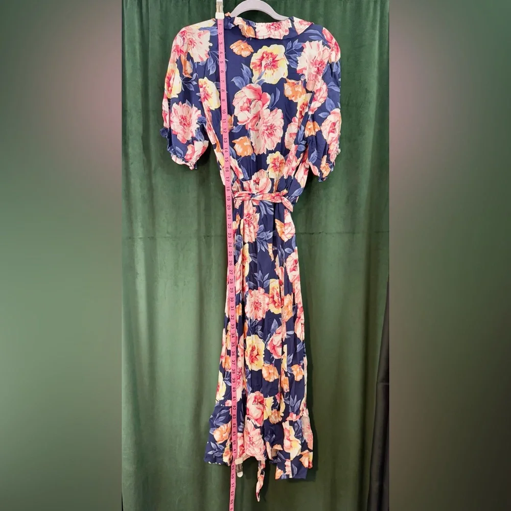 NWT Old Navy Floral Wrap Dress Size 1X - Picture 6 of 10